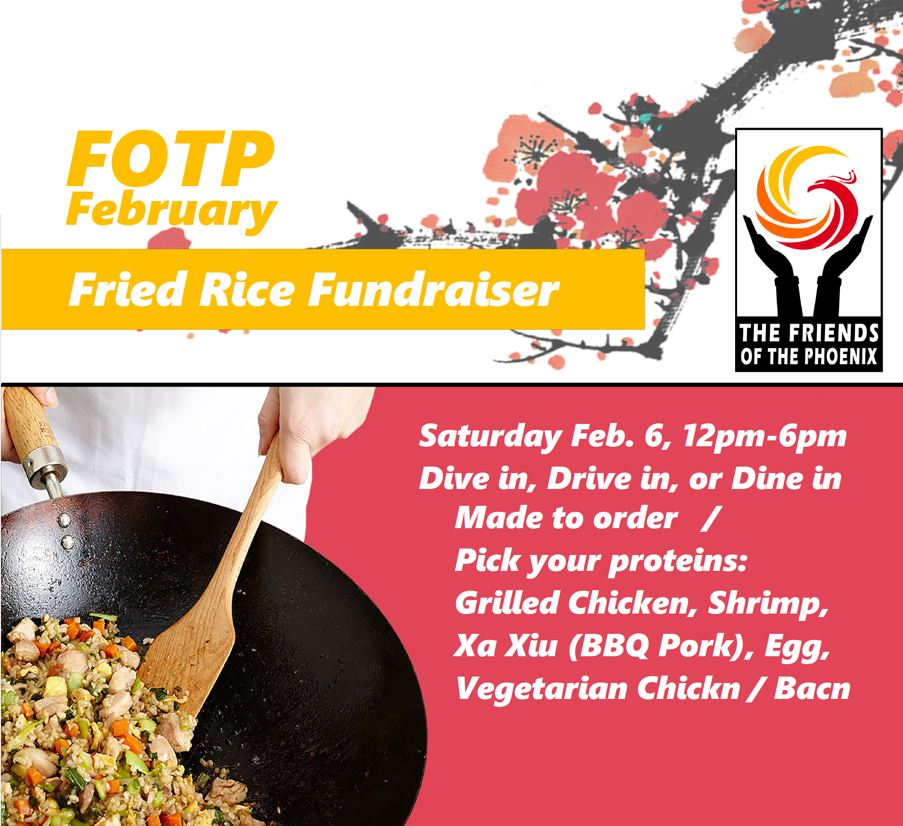 February Fried Rice Fundraiser